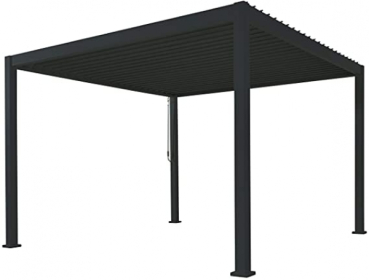 MIRADOR Pergola Anthrazit 360x360x250cm